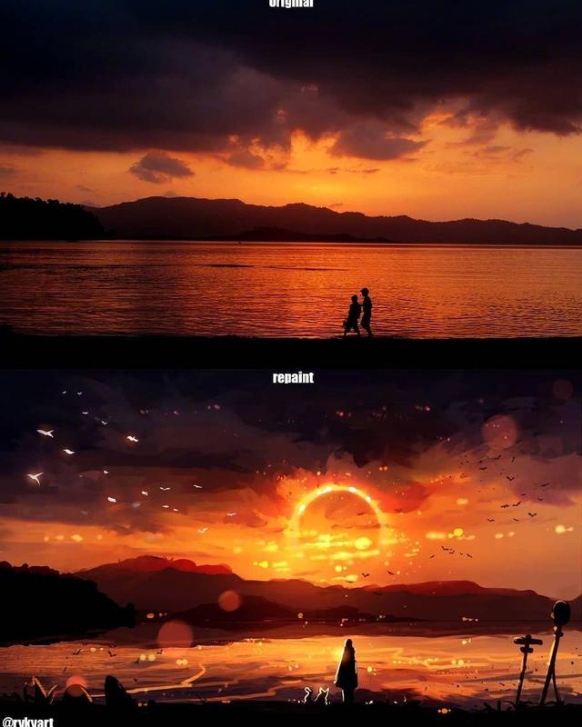 如何把照片快速变为动漫、卡通、动画、画像效果，如何把照片快速变为动漫,卡通,动画,画像效果图（“现实场景”如何变成“动漫画面”）