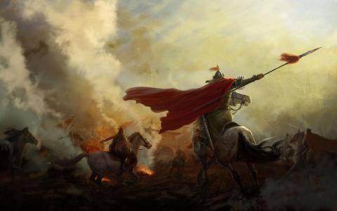 庞涓和孙膑之间的战争，齐国名将孙膑围魏救赵平原伏击