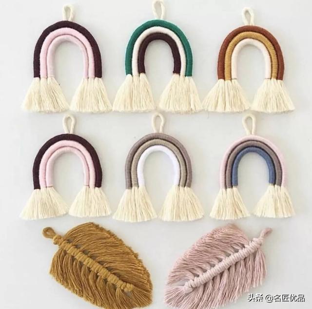 手工编织挂毯，挂毯编织教程（做一款彩虹挂毯）