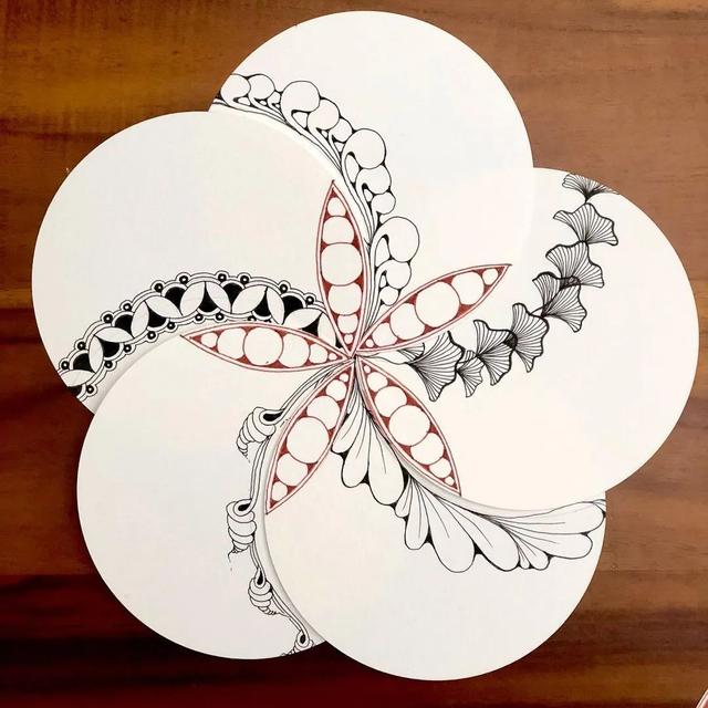 几步画出美丽画面，水粉画教程（5个步骤教你用最普通的笔）