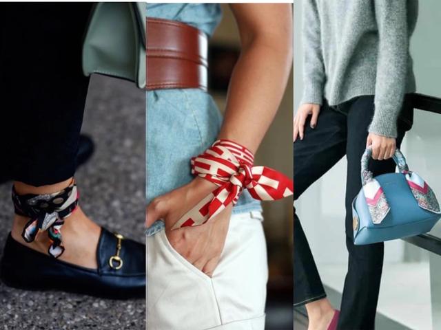 二环丝巾扣的用法，两环丝巾扣的系法图解（懂得用配饰锦上添花）