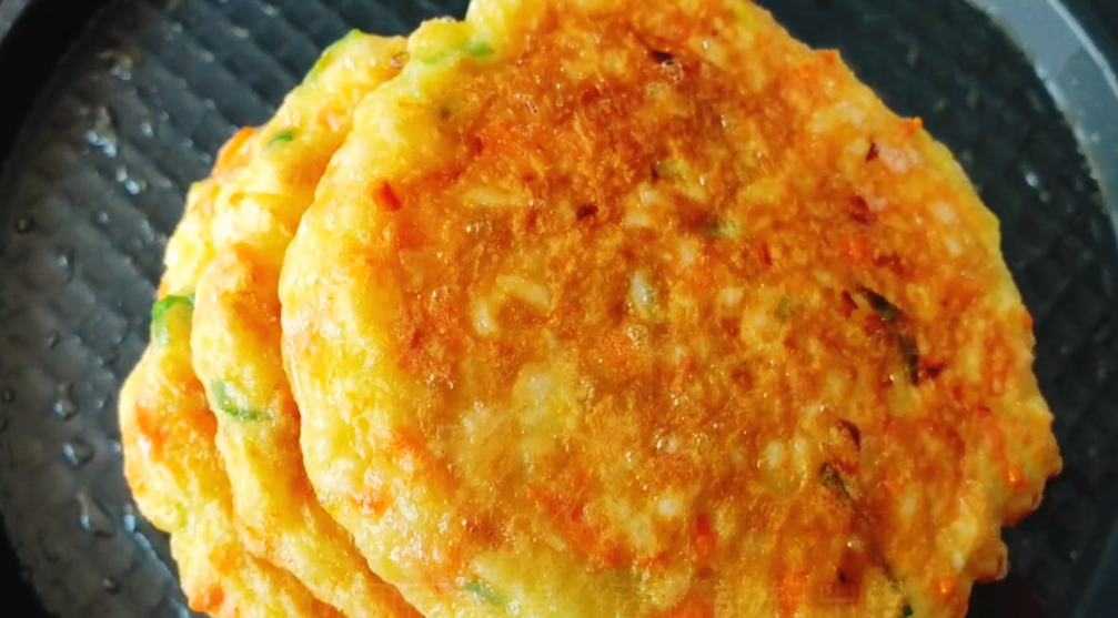 圖片[6]-【山藥雞蛋早餐餅】做法步驟圖 不用一滴水 健脾養胃抵抗力好-起舞食譜網