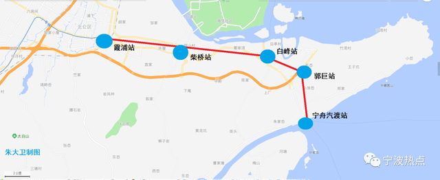 宁波地铁一号线，2021宁波地铁1号线路图（宁波地铁1号线东延）