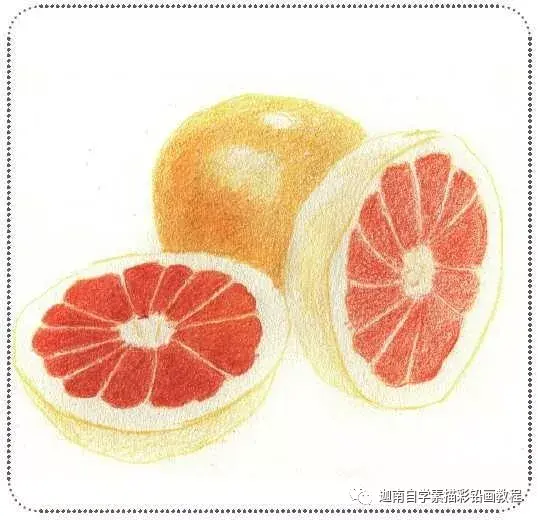橙子怎么画简单又好看，绘画系列之教你如何画简易橙子（彩铅水果教程：好画易学的橙子）