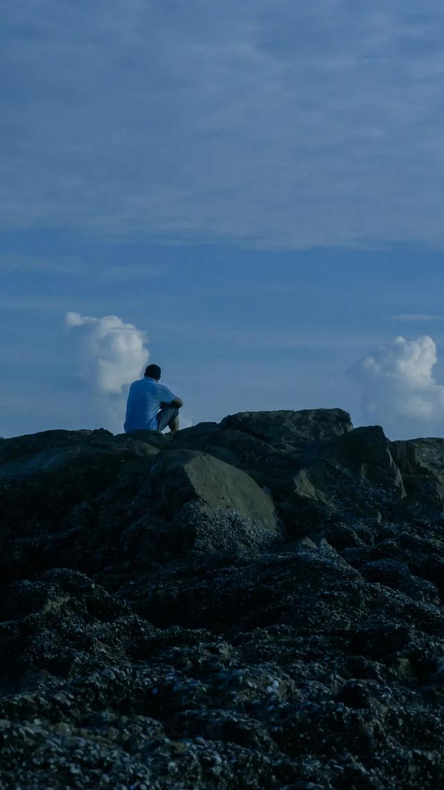 大海主题唯美图片,适合发说说,唯美大海背景图(抑郁系海景背景图)