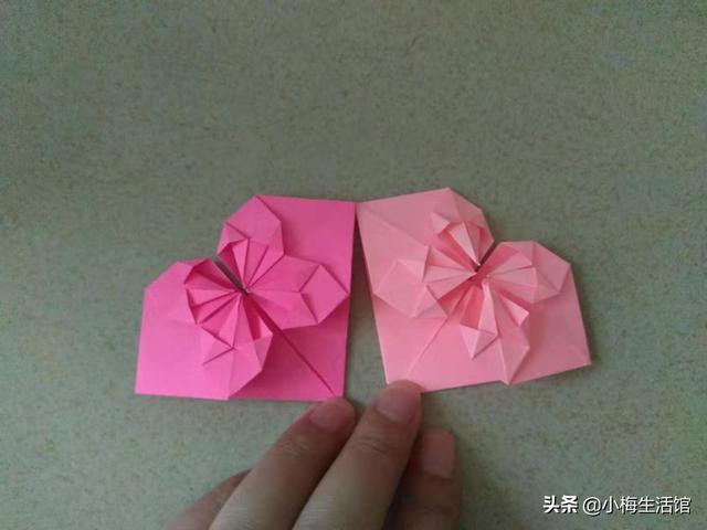 爱心的折法(简单)，简单爱心的折法（看的我都心花怒放了）
