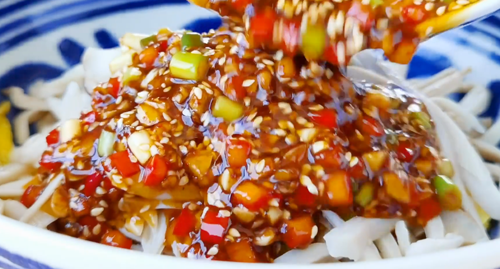 圖片[5]-【杏鮑菇拌雞蛋絲】做法步驟圖 簡單一做 比大魚大肉香-起舞食譜網