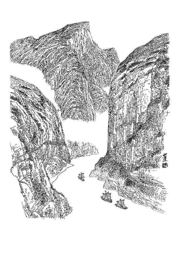 本文关键词:白描山水扇面,白描山水画稿,国画白描山水,白描山水线稿