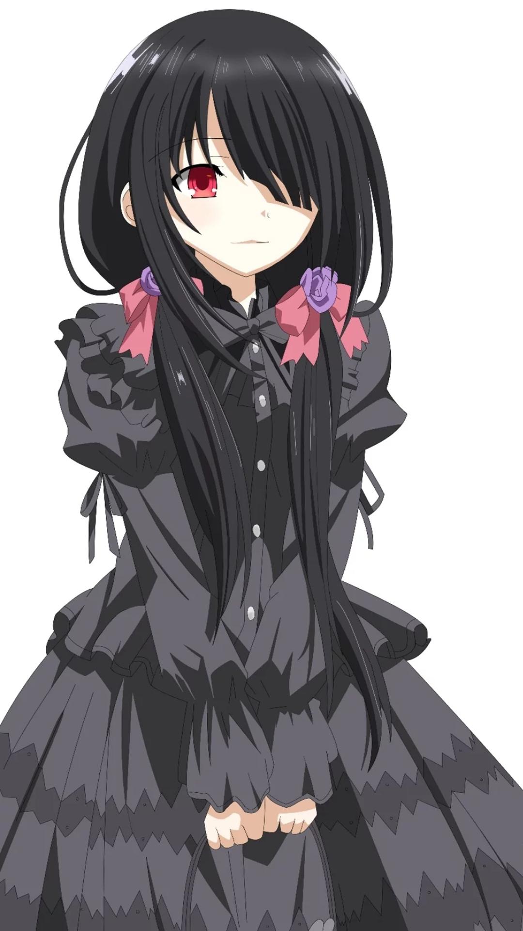 <陆长歌>女漫.时崎狂三，微信头像，<陆长歌>女漫.时崎狂三（动漫系列~时崎狂三高清精美图片手机壁纸）