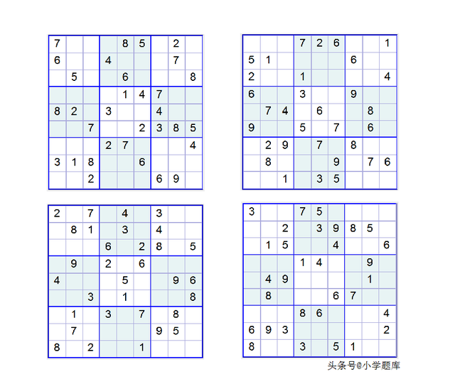 数独的入门解题方法，九宫数独练习和方法