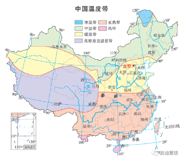 黄河长江地图，黄河长江地图路线全图（高清地图‖中国南北差异）