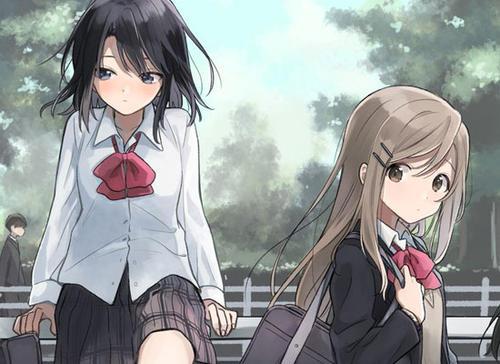 还是先来说说《安达与岛村》这部作品吧,这是一部轻百合向的新番动漫