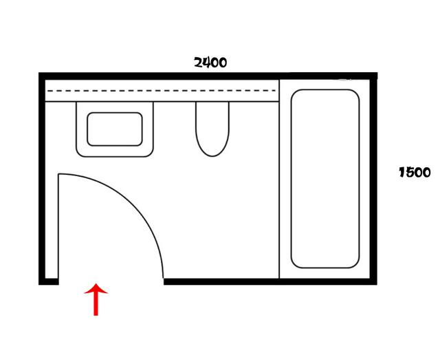 1.2*1.5米卫生间设计，1.2＊1.5米卫生间设计（1.5×2.4米卫生间如何设计）