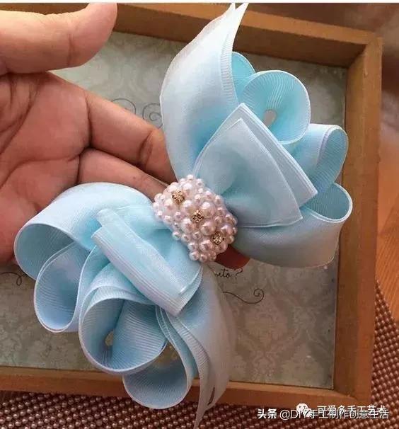 手工发夹制作教程，如何制作手工发夹（DIY手工制作）