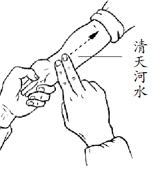 清三关退六腑准确推法，小儿发热低于38.5℃不要急着用药