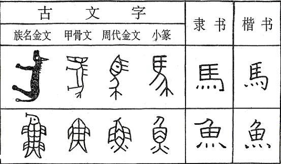 古文字的来历和传说，汉字的起源与演变