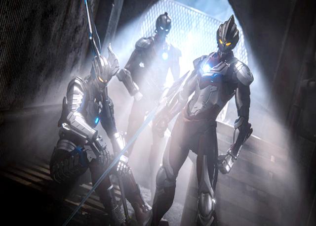 奥特七兄弟，《机动奥特曼》第二部海报图（奥特七兄弟）