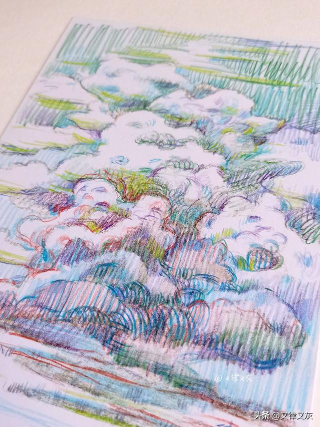龙卷风简笔画，主页上有一个龙卷风一样的简笔画的bt种子下载网站（五月放云，画一画天上云卷云舒）