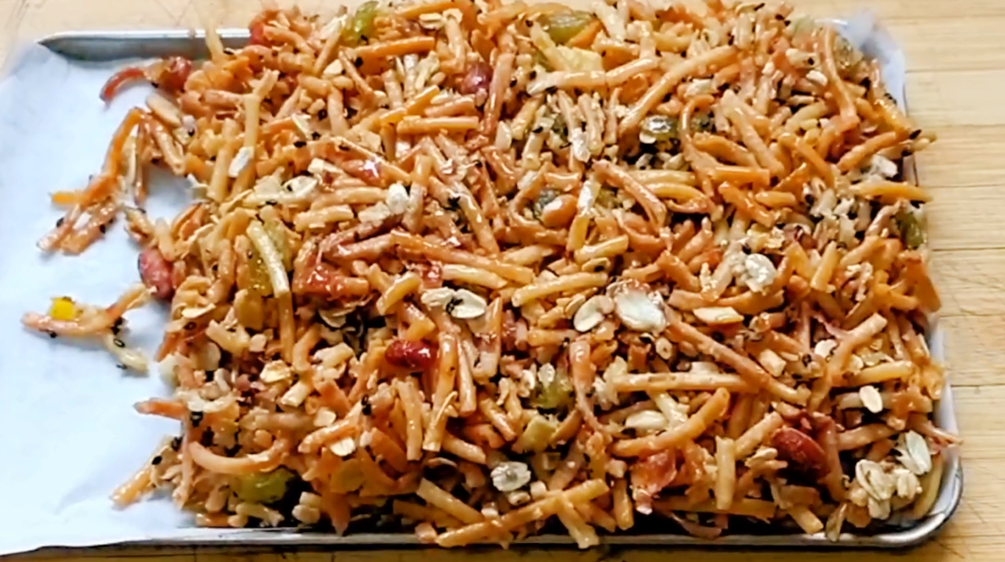 圖片[6]-【面條版沙琪瑪】做法步驟圖 越吃越想吃 出鍋孩子搶著吃-起舞食譜網