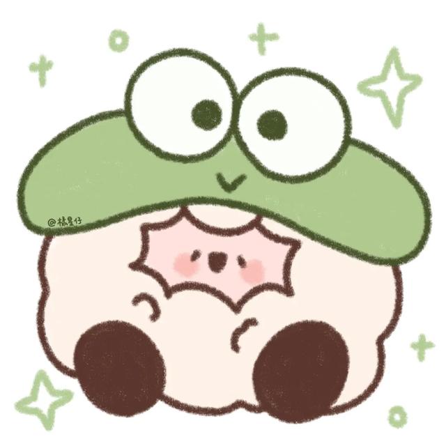 闺蜜头像可爱卡通呆萌，卡通可爱闺蜜头像微信（可爱卡通头像）
