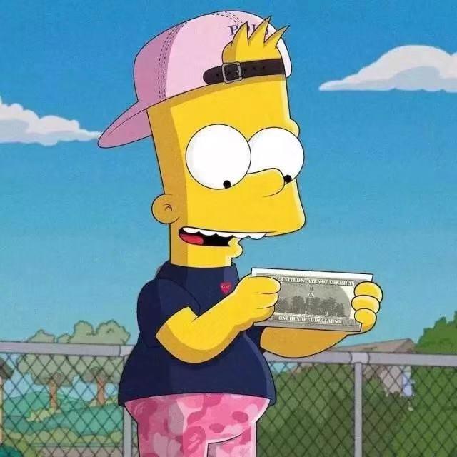 辛普森一家头像，守月仙☽辛普森一家｜爱是会消失的，消失在某个傍晚黄昏中微信（每一张都很黄......）