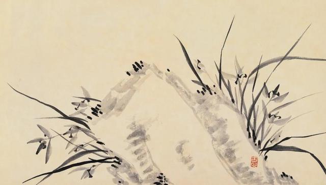 梅兰竹菊写意画教程，梅兰竹菊是文人喜欢展现的绘画题材