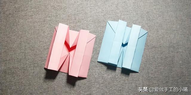 超简单超漂亮折叠贺卡怎么做，手工：贺卡折纸图解
