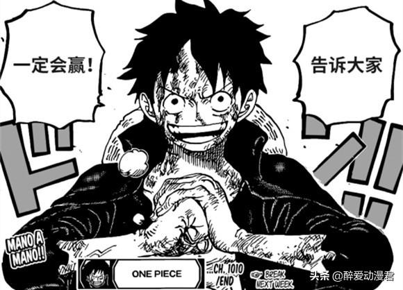 海贼王1010话汉化,刷完凯多经验包,路飞成四皇,索隆晋升皇副-质信十强