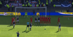 任意球为什么要有人墙，任意球人墙距离为什么是9.15米（仅拥有梅西的脚法还远远不够）