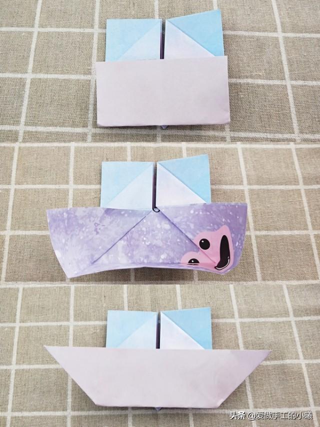 DIY怎样折纸扇子，手工折纸扇子教程（手工教程：教你做机关小扇子）