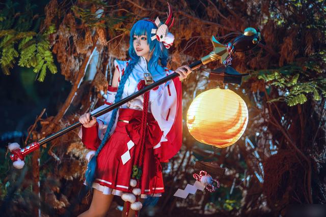 王者大乔动漫图片，大乔的动漫图片（三组不错的国产游戏《王者荣耀》角色“大乔”COSPLAY作品欣赏）