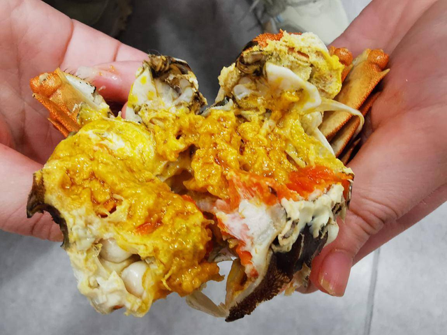 螃蟹喜欢吃什么，螃蟹吃什么（公蟹好吃还是母蟹好吃）