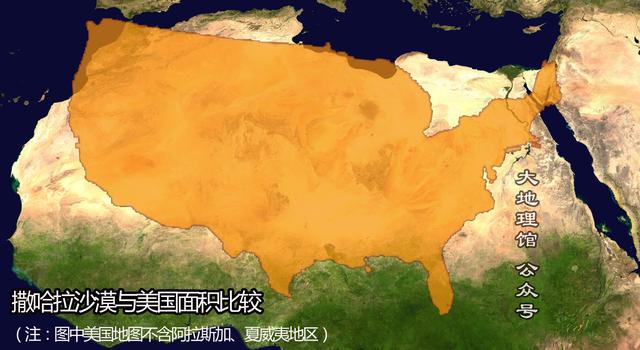 撒哈拉沙漠地图，撒哈拉大沙漠（撒哈拉，不只是一片沙漠！）