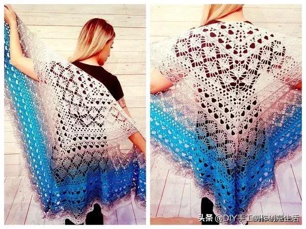 披肩的系法图解，披肩怎么系好看（在空调房使用再合适不过了）