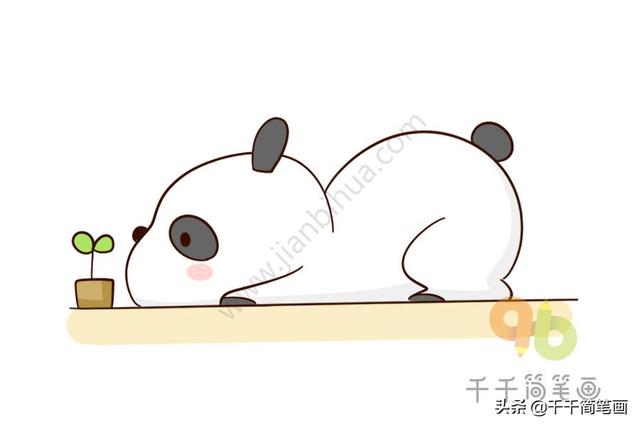 熊猫怎么画漂亮又简单，熊猫怎么画（动物简笔画：熊猫怎么画）