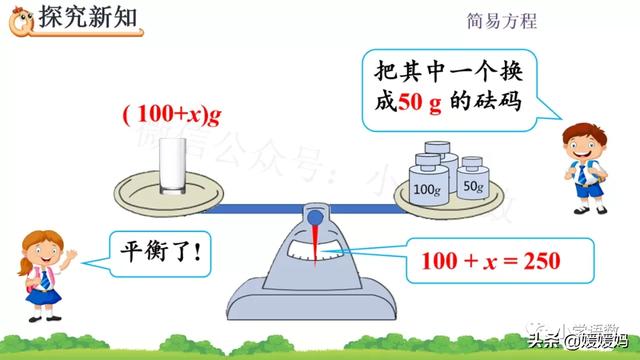 小学方程的意义是什么，方程是小学学的吗（人教版五年级数学上册第5单元《方程的意义》课件及同步练习）