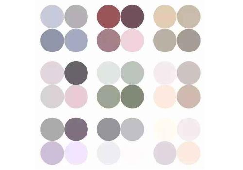 莫兰迪色搭配原则，颜色搭配莫兰迪（学会按照色系来搭配）