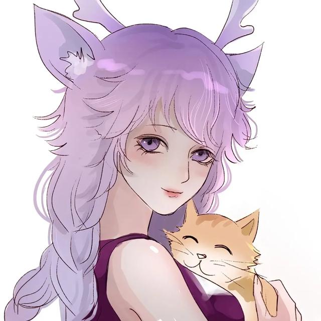 闺蜜头像古风一左一右，古风可爱闺蜜头像☆微信（卡通闺蜜头像）