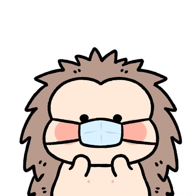 戴口罩的卡通图片，ㅤ|戴口罩卡通头像微信（戴口罩的小动物卡通头像）