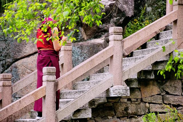 九华山大佛在哪个景区，位于1306米山巅上的寺庙