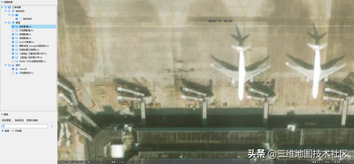d地图卫星地图高清(百度3d卫星街景地图)"