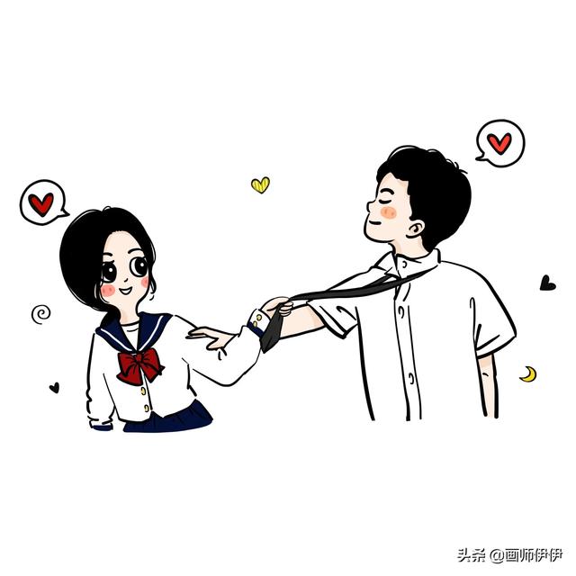 闺蜜头像卡通03微信，闺蜜头像卡通03（整整齐齐的一家人）