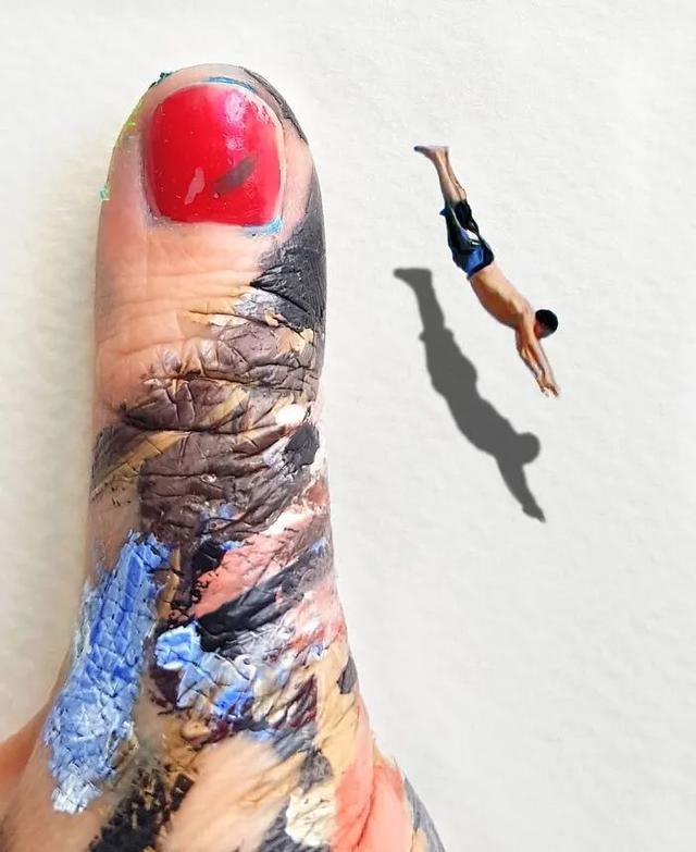 漂亮的手掌画，漂亮的手掌画图片（她在手心画了一片海）