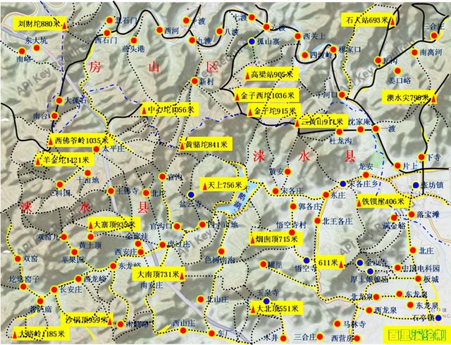 房山白云坨历史，北京及周边千米高山穿越路线概述