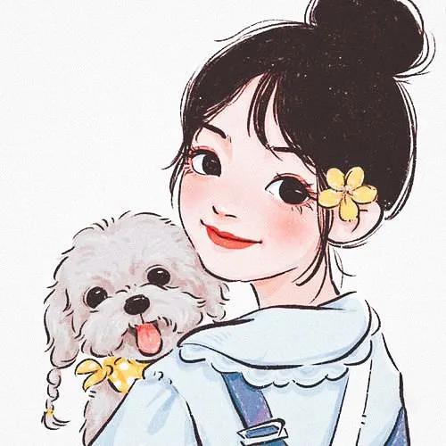 闺蜜头像可爱卡通呆萌，卡通可爱闺蜜头像微信（可爱卡通头像）