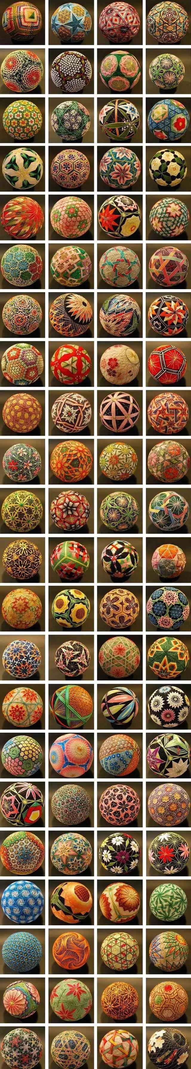 简单圆球结编法，手绳收尾球（带你入门手鞠球的第一课）