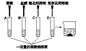 baco3是沉淀吗，碳酸钡是沉淀吗（河北专版2018年中考化学复习练习考题二十物质的检验鉴别与分离）