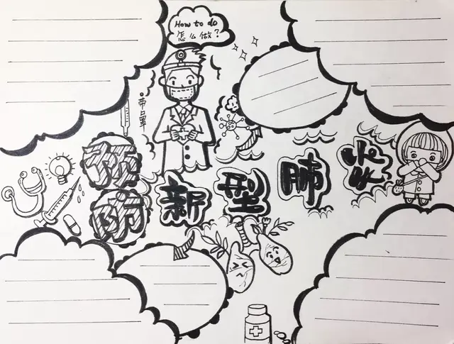 关于新型冠状病毒的手抄报，有关新型冠状病毒的手抄报怎么画（2020新型冠状病毒手抄报素材大全）