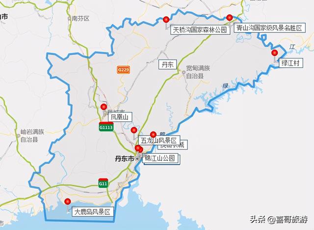 大鹿岛在什么地方，大鹿岛在哪个省哪个市（辽宁丹东十大景点是哪几个）