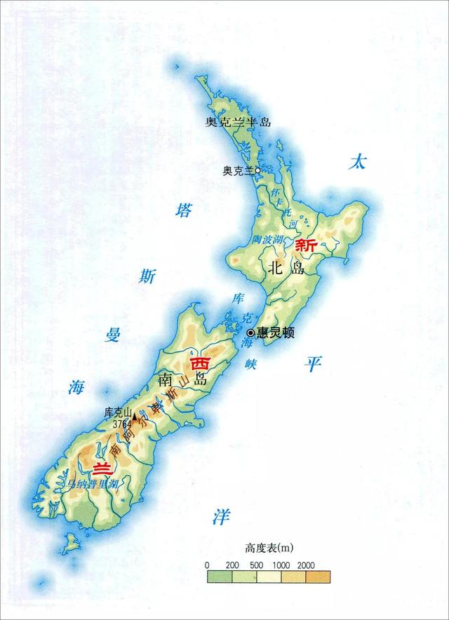 澳大利亚轮廓图，澳大利亚地图缩小版（全套高清地图之大洋洲各国）